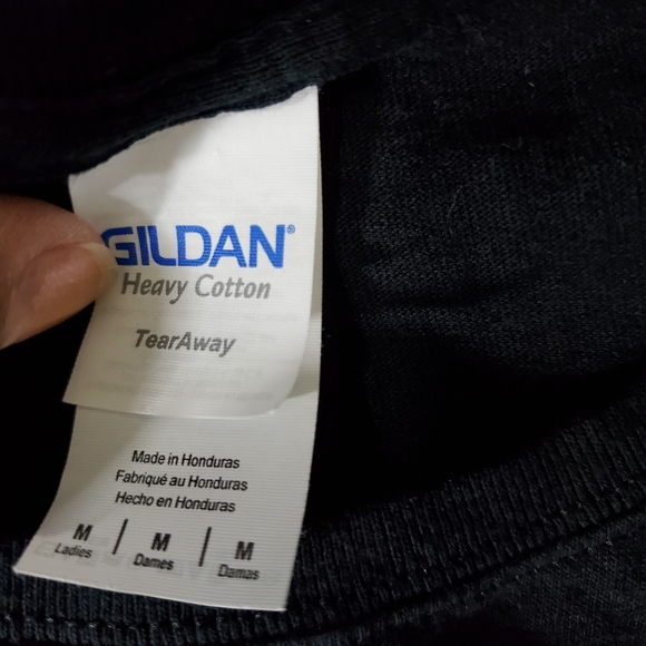 Coach's Wife Black Tee, Size Medium - Picture 3 of 6